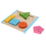 Maxbell Maxbell Geometry Shape Wooden Jigsaw Block Puzzle Children Education Toys Style 3