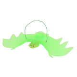 Maxbell Maxbell Hanging Bats Realistic Looking Novelty Toys for Party Decoration Green