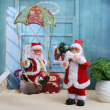 Maxbell Maxbell Santa Claus Toy Electric Parachute Creative Christmas Tree Hanging Ornament