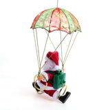 Maxbell Maxbell Santa Claus Toy Electric Parachute Creative Christmas Tree Hanging Ornament