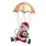 Maxbell Maxbell Santa Claus Toy Electric Parachute Creative Christmas Tree Hanging Ornament