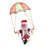 Maxbell Maxbell Santa Claus Toy Electric Parachute Creative Christmas Tree Hanging Ornament