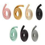 2m L Shape Rubber Strap Edge Guard Baby Safety Corner Protection Pink Green