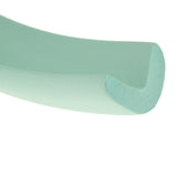 2m L Shape Rubber Strap Edge Guard Baby Safety Corner Protection Pink Green
