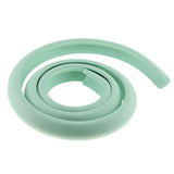 2m L Shape Rubber Strap Edge Guard Baby Safety Corner Protection Pink Green