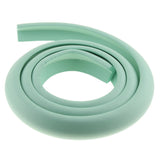 2m L Shape Rubber Strap Edge Guard Baby Safety Corner Protection Pink Green