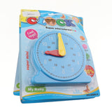 Maxbell Maxbell Plastic Teaching Clock Number & Time Puzzles Toy Time Educational Aids Gift