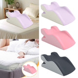Maxbell Relaxing Prone Pillow Simple Leg Support Cushion for Indoor Beds Bed Reading violet