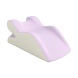 Maxbell Relaxing Prone Pillow Simple Leg Support Cushion for Indoor Beds Bed Reading violet