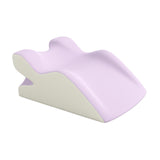 Maxbell Relaxing Prone Pillow Simple Leg Support Cushion for Indoor Beds Bed Reading violet