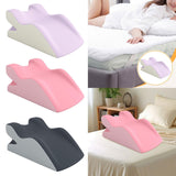 Maxbell Relaxing Prone Pillow Simple Leg Support Cushion for Indoor Beds Bed Reading violet