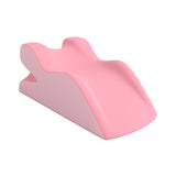 Maxbell Relaxing Prone Pillow Simple Leg Support Cushion for Indoor Beds Bed Reading pink