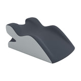 Maxbell Relaxing Prone Pillow Simple Leg Support Cushion for Indoor Beds Bed Reading grey