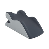 Maxbell Relaxing Prone Pillow Simple Leg Support Cushion for Indoor Beds Bed Reading grey