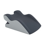 Maxbell Relaxing Prone Pillow Simple Leg Support Cushion for Indoor Beds Bed Reading grey