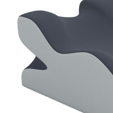 Maxbell Relaxing Prone Pillow Simple Leg Support Cushion for Indoor Beds Bed Reading grey