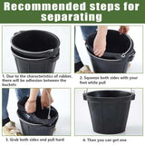 Maxbell Rubber Feeder Bucket Multifunctional Horse feed Bucket for Chicken Goats Pig
