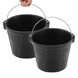 Maxbell Rubber Feeder Bucket Multifunctional Horse feed Bucket for Chicken Goats Pig