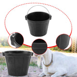 Maxbell Rubber Feeder Bucket Multifunctional Horse feed Bucket for Chicken Goats Pig