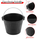 Maxbell Rubber Feeder Bucket Multifunctional Horse feed Bucket for Chicken Goats Pig
