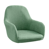 Jacquard Dining Chair Slipcovers Dining Room Chair Protector Green