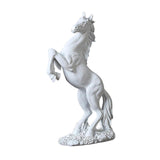 Horse Statue Home Decoration Sculpture Resin Modern Decorative Figure White