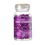 Hair Vitamin Serum Capsule with Vitamins B5 Oil Repair Hair For Women purple