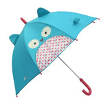 Cute Cartoon Animal Kids Automatic Umbrella Windproof Portable Owl