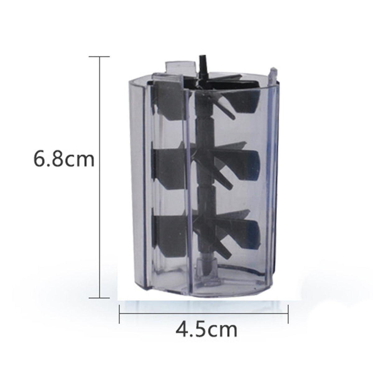 Maxbell Spiral Fan for Aquarium Fish Stool Suction Collector Tank of Fish Filter