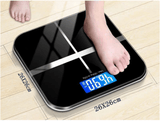 Maxbell Digital Weighing Scale: LED Panel, Tempered Glass, Body Tape, 180 KG Capacity - Aladdin Shoppers