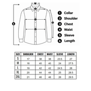 MAXBELL Men’s Casual Denim Shirt | Regular Fit | Single Patch Pocket | Button Down Collar