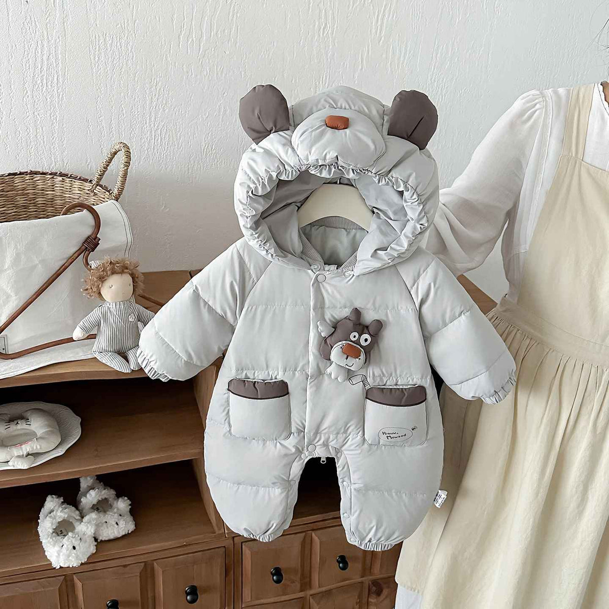 Baby Down Jacket One-piece Suit Clothing