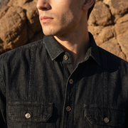 MAXBELL Men’s Casual Denim Shirt | Regular Fit | Double Flap Pockets | Stylish Front Dart | Spread Collar
