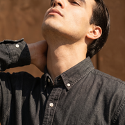MAXBELL Men’s Casual Denim Shirt | Regular Fit | Single Patch Pocket | Button Down Collar