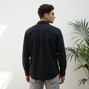 MAXBELL Men’s Casual Denim Shirt | Regular Fit | Single Patch Pocket | Button Down Collar