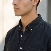 MAXBELL Men’s Casual Denim Shirt | Regular Fit | Single Patch Pocket | Button Down Collar