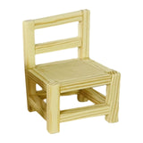 Maxbell Dollhouse Furniture Miniature  for 1: 12 Dollhouse Decor 4x6cm Chair