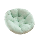 Maxbell Hanging Egg Chair Cushion Round Soft Floor Pillow for Living Room Home Porch Light Green
