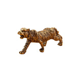 Maxbell Maxbell Brass Tiger Statue Gift Copper Tiger Ornament for Office Dining Room Cabinet