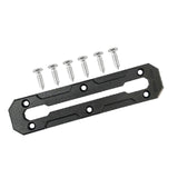 Maxbell Maxbell Kayak Slide Rail Track Bracket Mounting Base Rack for Canoe Watercraft Boats 6inch