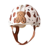 Maxbell Baby Helmet No Bumps Lightweight Soft Cushion Cap for 1 Year Old Bear