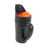 Maxbell Hand Spreader Shaker Adjustable Dial Salt Spreader for Backyard Turf Outdoor