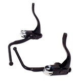 Maxbell 2 Pieces Road Bike Brake Levers Lightweight Black Bicycle Double Brake Lever