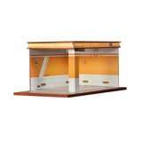Maxbell 1/32 Parking Lot Display Case Model Car Parking Lot Garage Desktop Decor