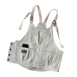 Maxbell Kitchen Apron Painting Coveralls Industrial Apron for BBQ Fishing Restaurant