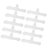 Maxbell 10x Cotton Bra Liners Underwear Sweat Absorber Liners for Women Dance Summer 44cmx15cmx7.5cm Convex