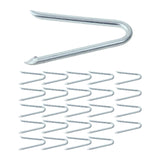 Maxbell Wire Fencing Staples Reliable Heavy Duty for Gardening Home Improvement Lawn 25 Pieces