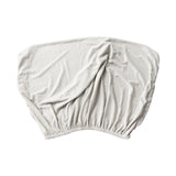 Maxbell Bed Headboard Cover for Bedroom Modern Small Square Jacquard Protective Case White