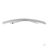 Maxbell 2pcs Fashion Women Metal Hair Clip Barrette Ponytail Holder Accessories