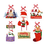 Christmas Door Signs Christmas Decorations for Farmhouse Outdoor Indoor Yard